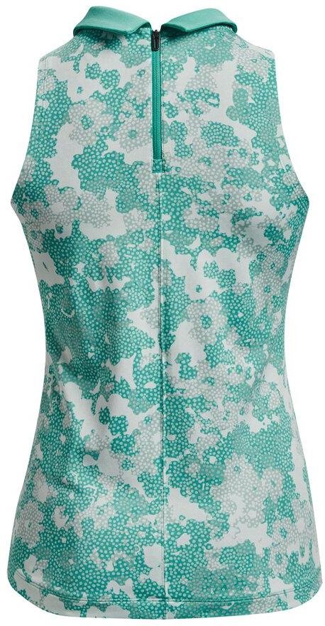 Under Armour Zinger Rise Slvls polo donna senza maniche, verde