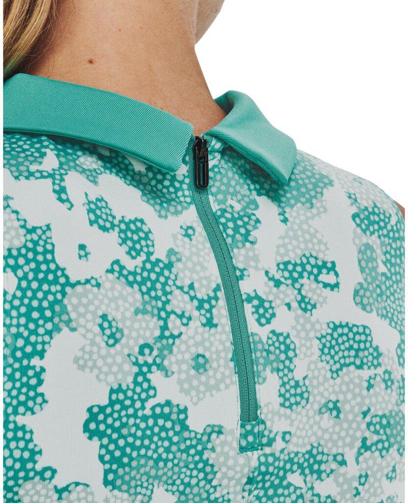 Under Armour Zinger Rise Slvls polo donna senza maniche, verde