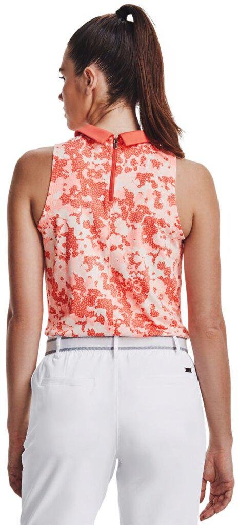 Under Armour Zinger Rise Sleeveless polo donna, arancione