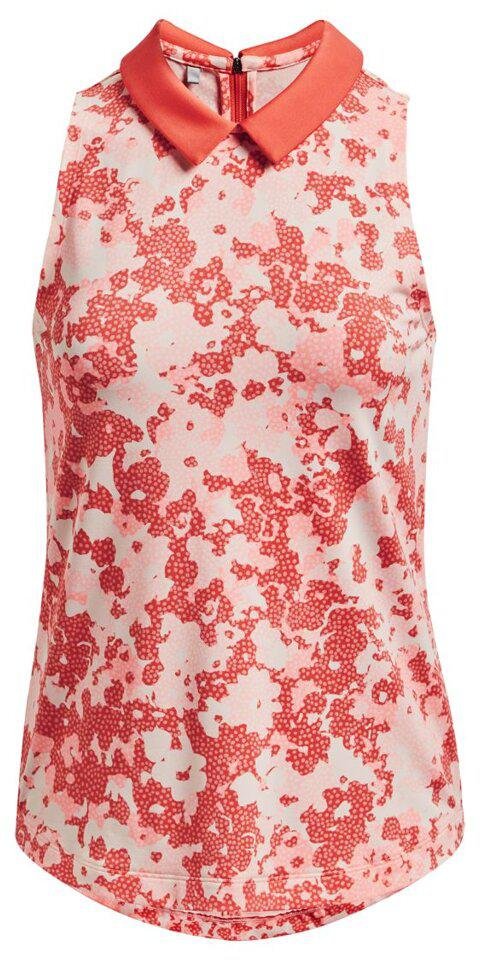 Under Armour Zinger Rise Sleeveless polo donna, arancione