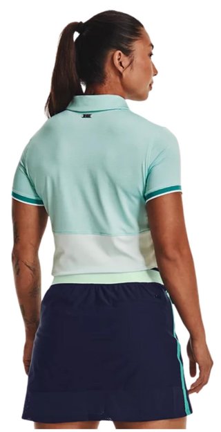 Under Armour Zinger Point polo da donna, sea mist/neptune