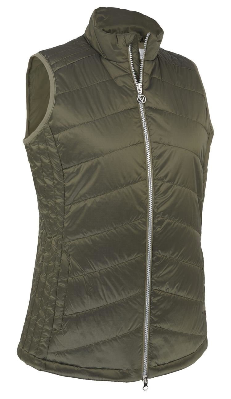 Callaway Primaloft Quilted gilet donna, industrial green