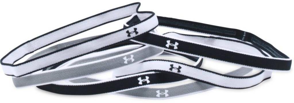 Under Armour Mini Headbands (6Pack), nero
