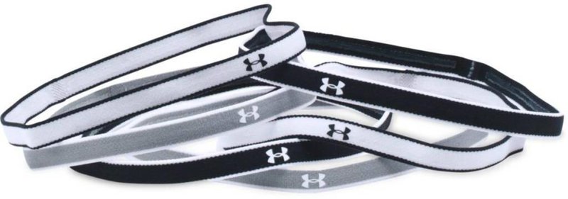 Under Armour Mini Headbands (6Pack), nero