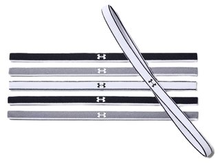 Under Armour Mini Headbands (6Pack), nero