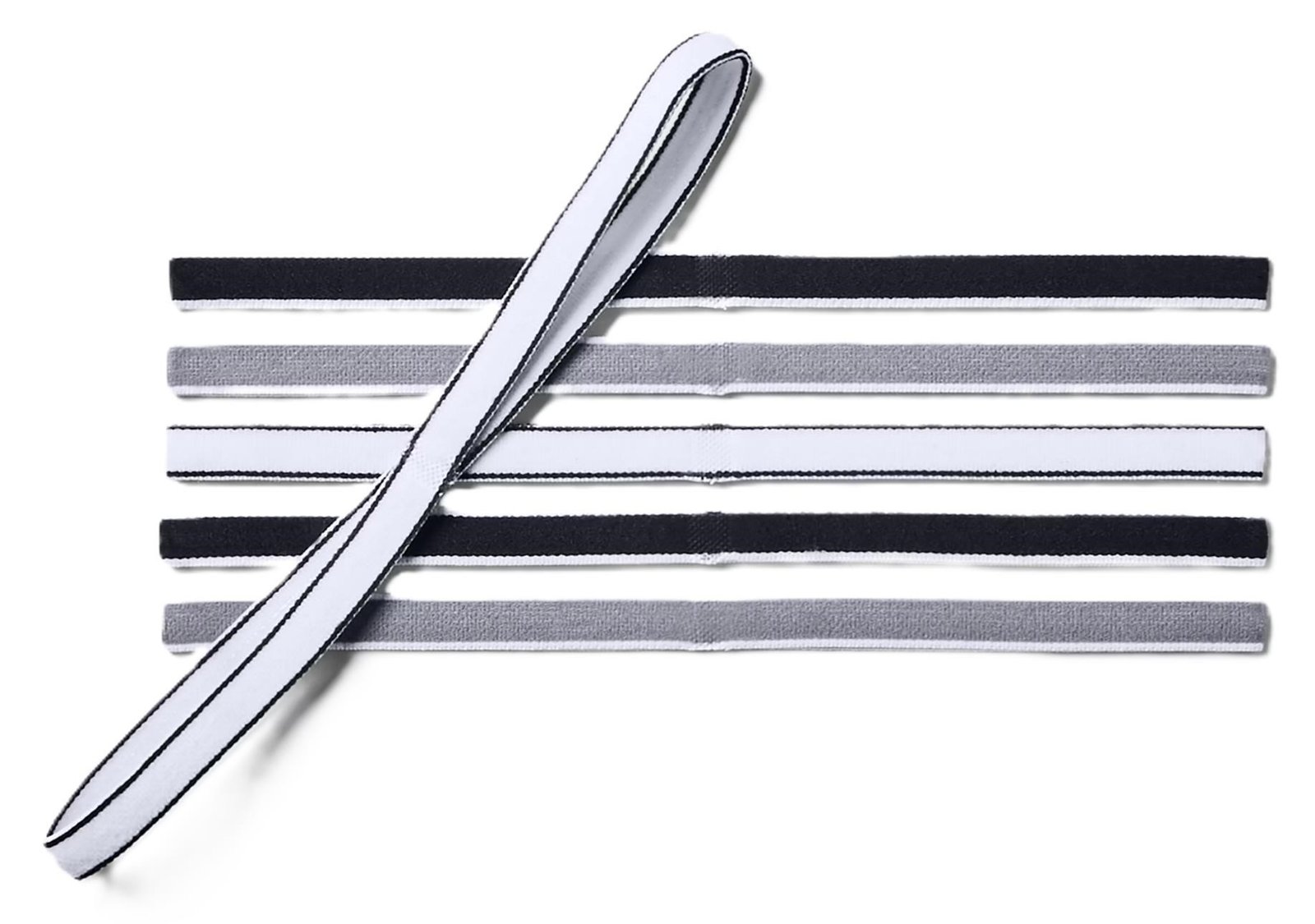Under Armour Mini Headbands (6Pack), nero