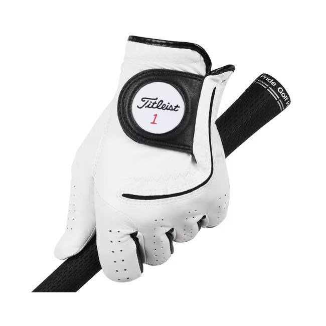Titleist Players Flex Cadet guanti da golf uomo, bianco