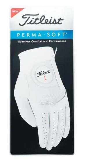 Titleist Perma-Soft guanto da golf donna, bianco