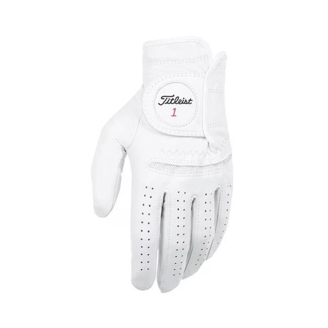 Titleist Perma-Soft guanto da golf uomo, bianco