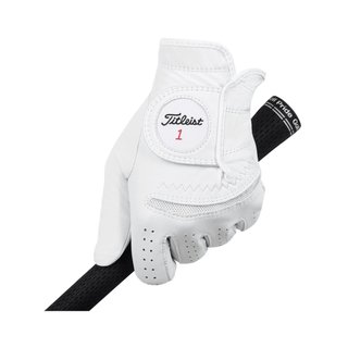 Titleist Perma-Soft Cadet guanto da golf uomo, bianco