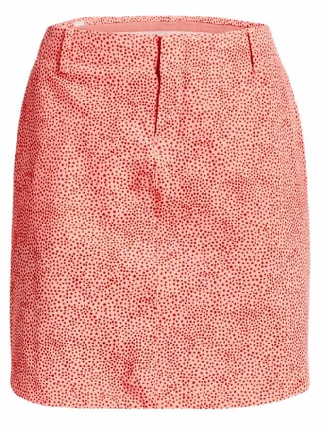 Under Armour Links Woven Printed gonna da golf da donna, rosa