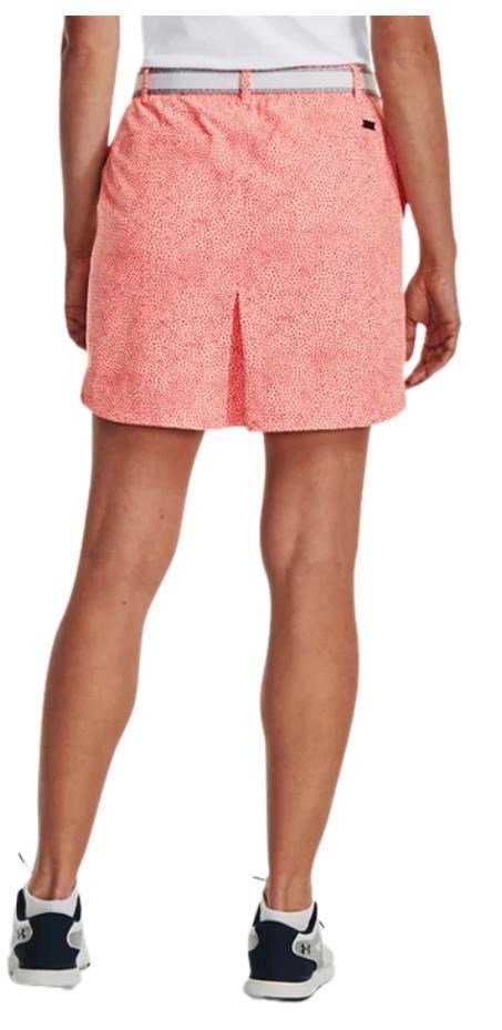 Under Armour Links Woven Printed gonna da golf da donna, rosa