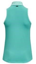Under Armour Iso-Chill Sleeveless polo donna, verde