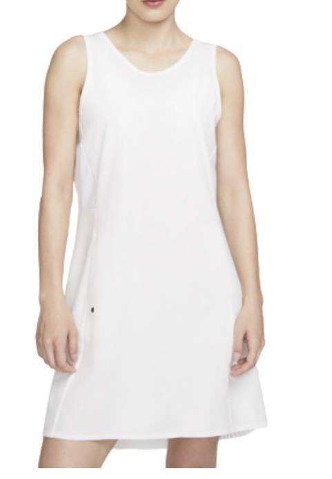 Nike Dri-Fit Ace abito da golf donna, bianco