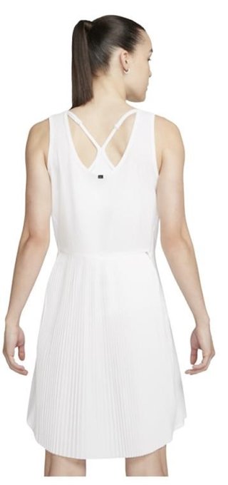 Nike Dri-Fit Ace abito da golf donna, bianco