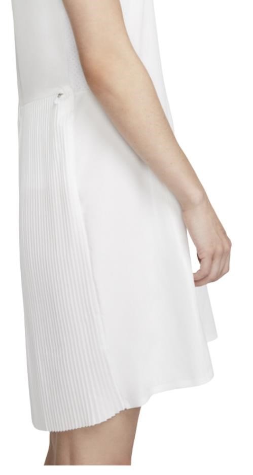 Nike Dri-Fit Ace abito da golf donna, bianco