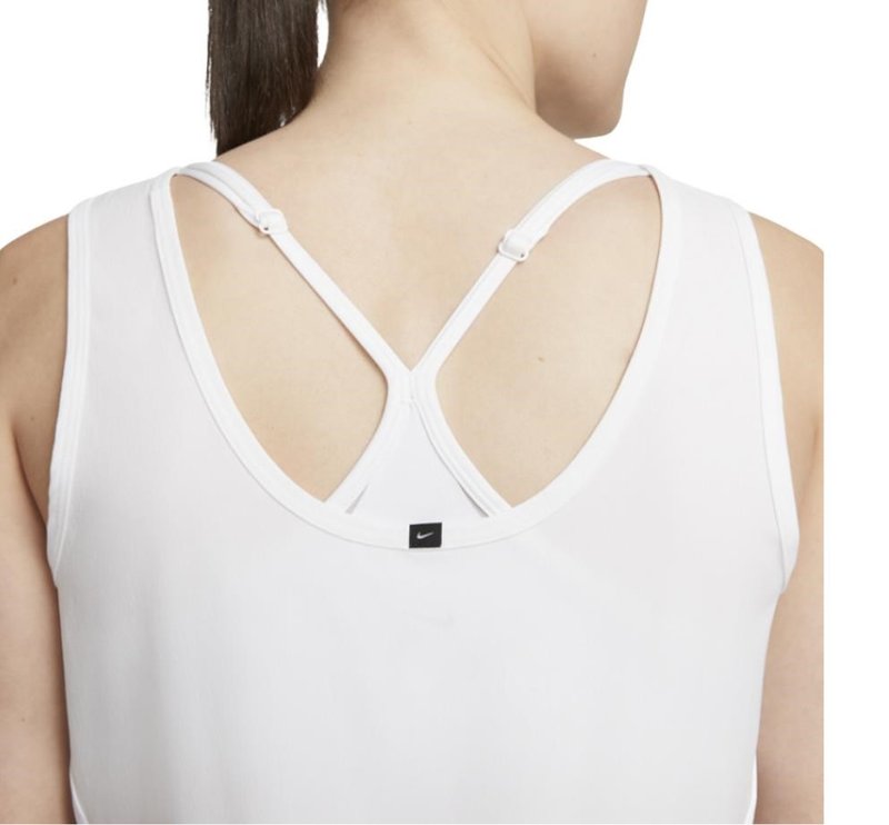 Nike Dri-Fit Ace abito da golf donna, bianco