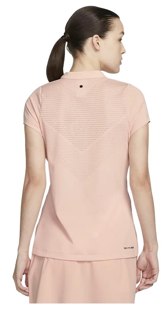 Nike Dri-FIT ADV Ace polo da donna, arancione chiaro
