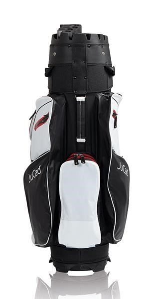 JuCad Manager Dry cart bag, nero/bianco/rosso