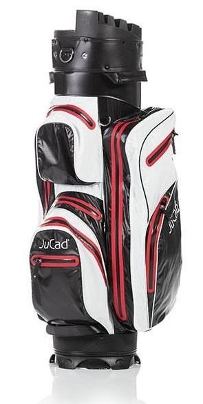 JuCad Manager Dry cart bag, nero/bianco/rosso