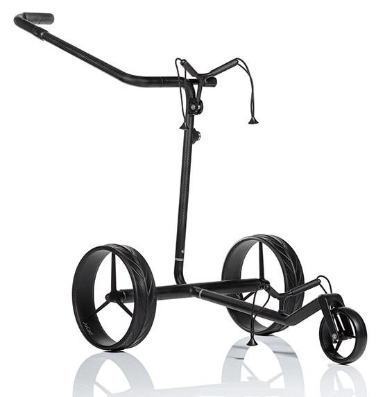 JuCad Carbon Travel Nero SV 2.0 carrello elettrico, nero