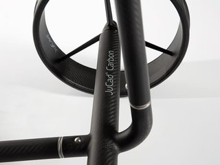 JuCad Carbon Travel Nero SV 2.0 carrello elettrico, nero