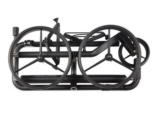 JuCad Carbon Travel Nero SV 2.0 carrello elettrico, nero