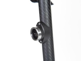 JuCad Carbon Travel Nero SV 2.0 carrello elettrico, nero