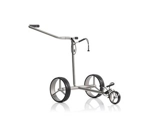 JuStar Silver 1.0 carrello elettrico con telecomando, argento