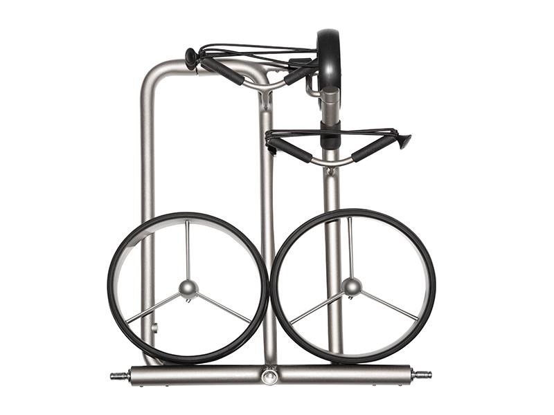 JuStar Silver 1.0 carrello elettrico con telecomando, argento