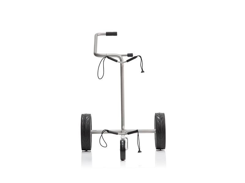 JuStar Silver 1.0 carrello elettrico con telecomando, argento