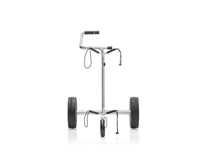 JuStar Silver 1.0 carrello elettrico con telecomando, argento
