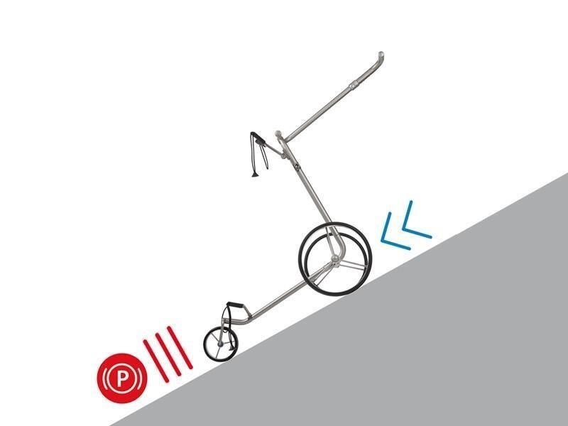 JuStar Silver 1.0 carrello elettrico, argento