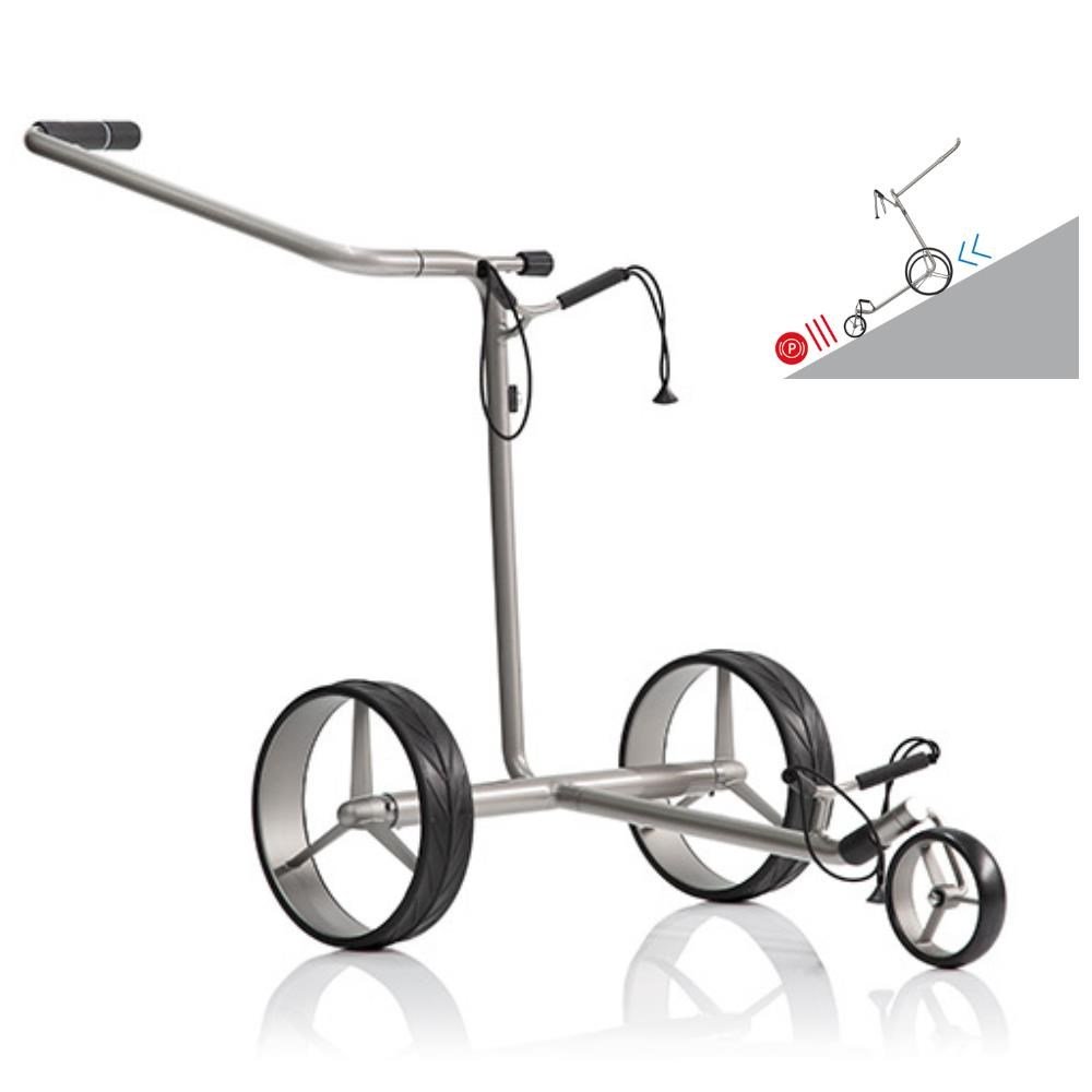 JuStar Silver 1.0 carrello elettrico, stříbrná