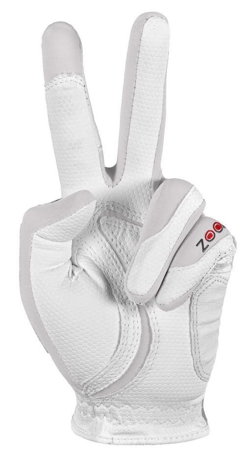 Zoom Zoom Weather guanto da golf uomo, bianco