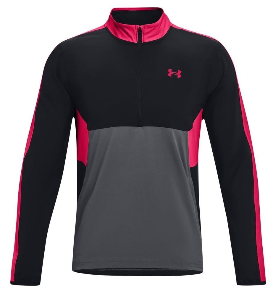 Under Armour Storm Windstrike 1/2 Zip giacca da uomo, nero/grigio jet