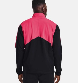 Under Armour Storm Windstrike 1/2 Zip giacca da uomo, nero/grigio jet