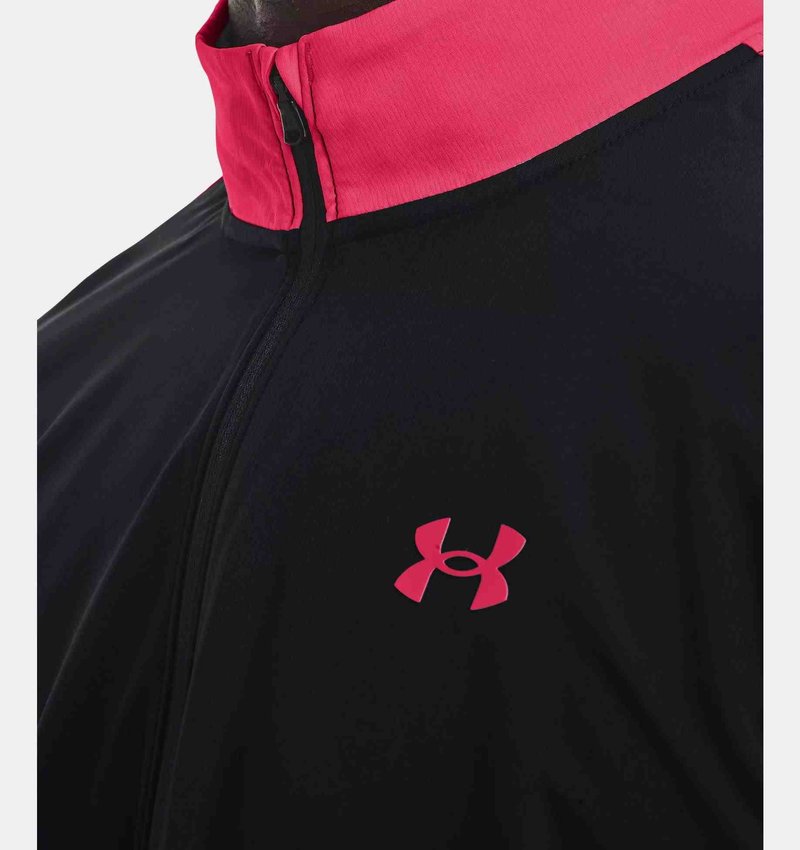 Under Armour Storm Windstrike 1/2 Zip giacca da uomo, nero/grigio jet