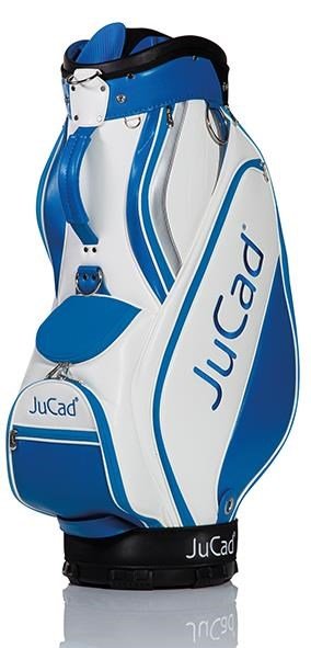 JuCad Pro cart bag, blu/bianco