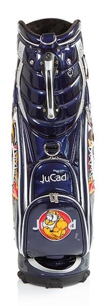 JuCad Luxury cart bag, blu/bianco