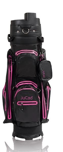 JuCad Manager Dry cart bag, nero/rosa