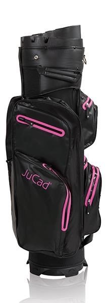 JuCad Manager Dry cart bag, nero/rosa