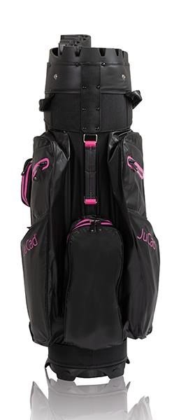 JuCad Manager Dry cart bag, nero/rosa