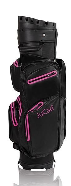 JuCad Manager Dry cart bag, nero/rosa