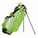 JuCad Waterproof 2in1 stand bag, verde/bianco