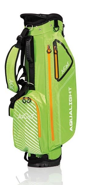 JuCad Aqualight Waterproof 2in1 stand bag, verde/bianco