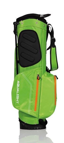 JuCad Aqualight Waterproof 2in1 stand bag, verde/bianco