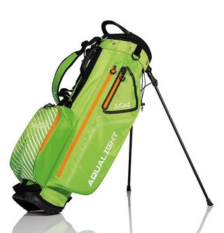 JuCad Aqualight Waterproof 2in1 stand bag, verde/bianco