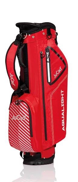 JuCad Aqualight Waterproof 2in1 stand bag, rosso/bianco