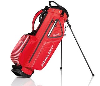 JuCad Aqualight Waterproof 2in1 stand bag, rosso/bianco